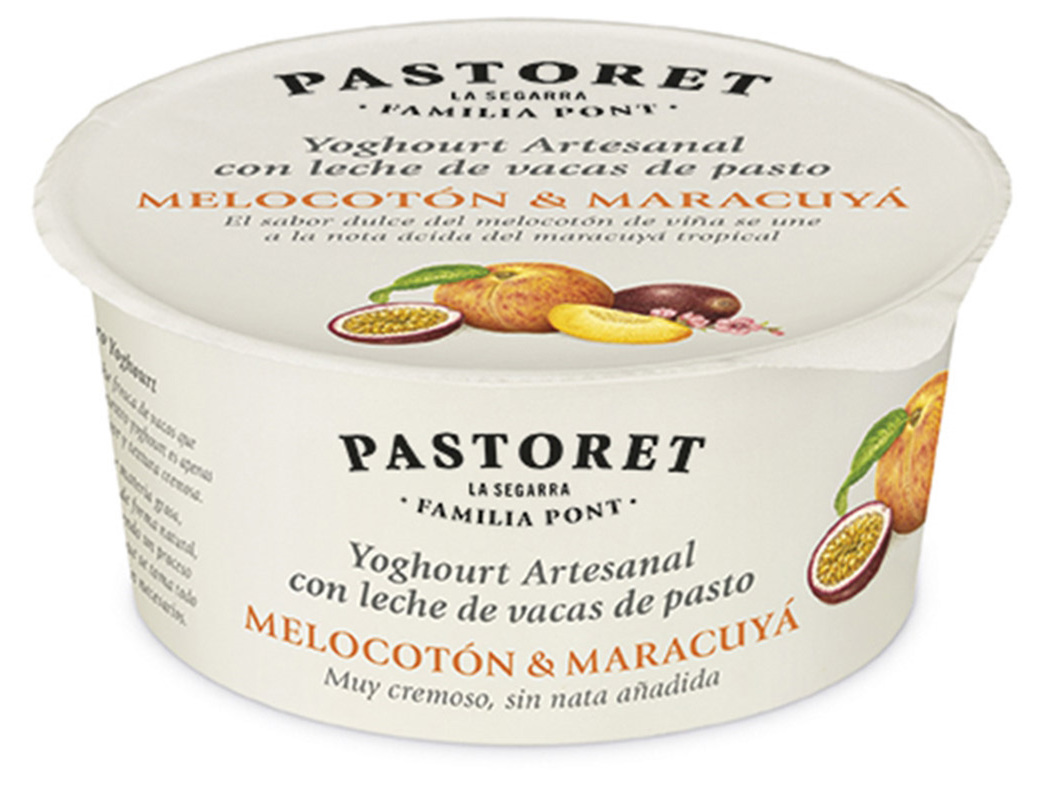 Iogurte Pastoret Pessego E Maracujá 125g Pastoret