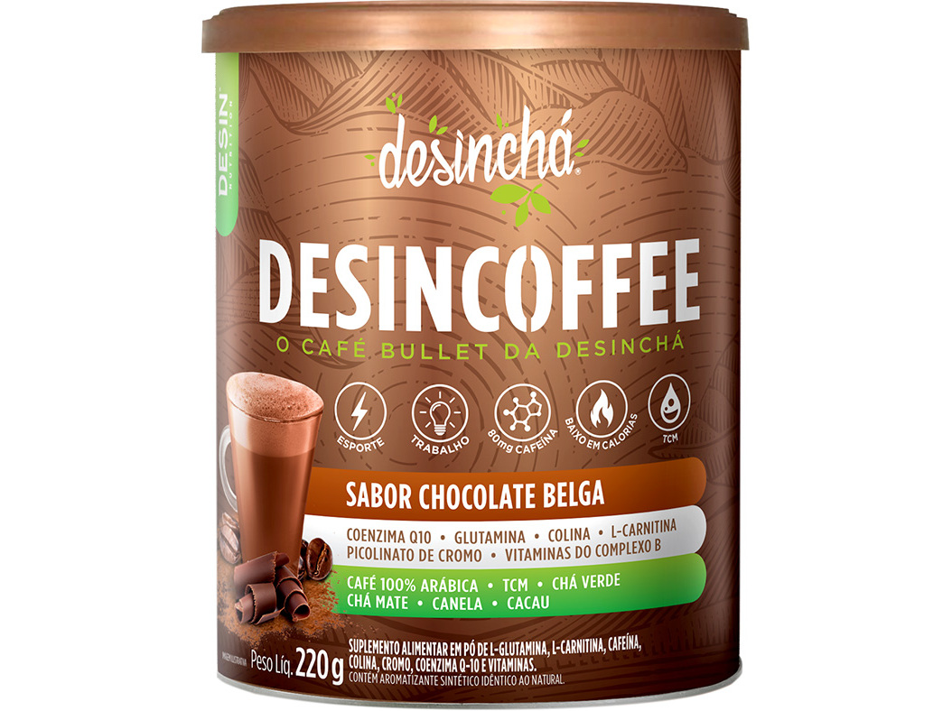 Café Desinchá Desincoffee Chocol Belga 220g Desinchá