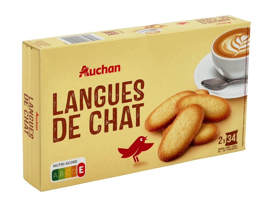 Línguas Auchan De Gato 200g Auchan