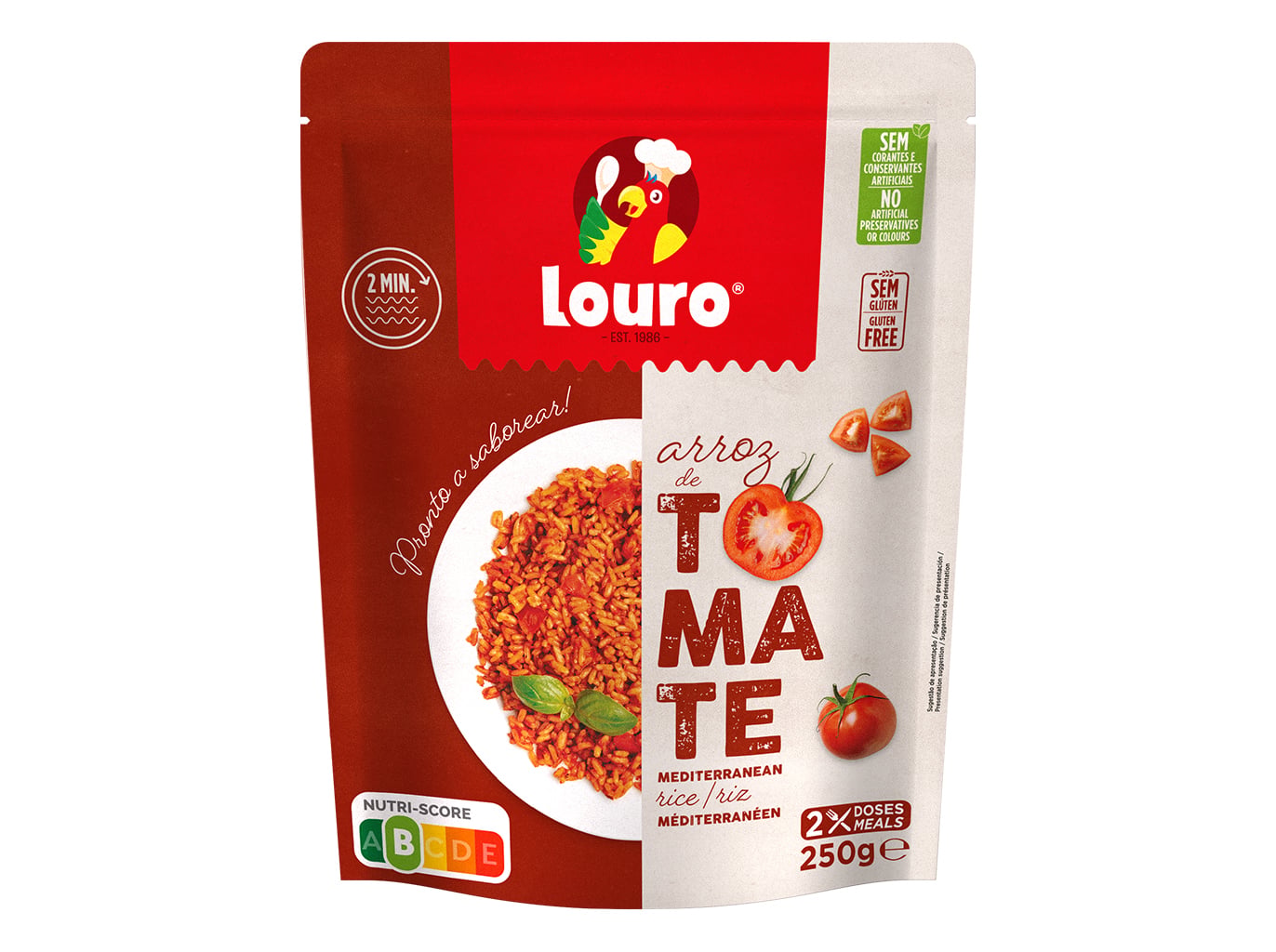 Arroz C/tomate Louro 250g Louro