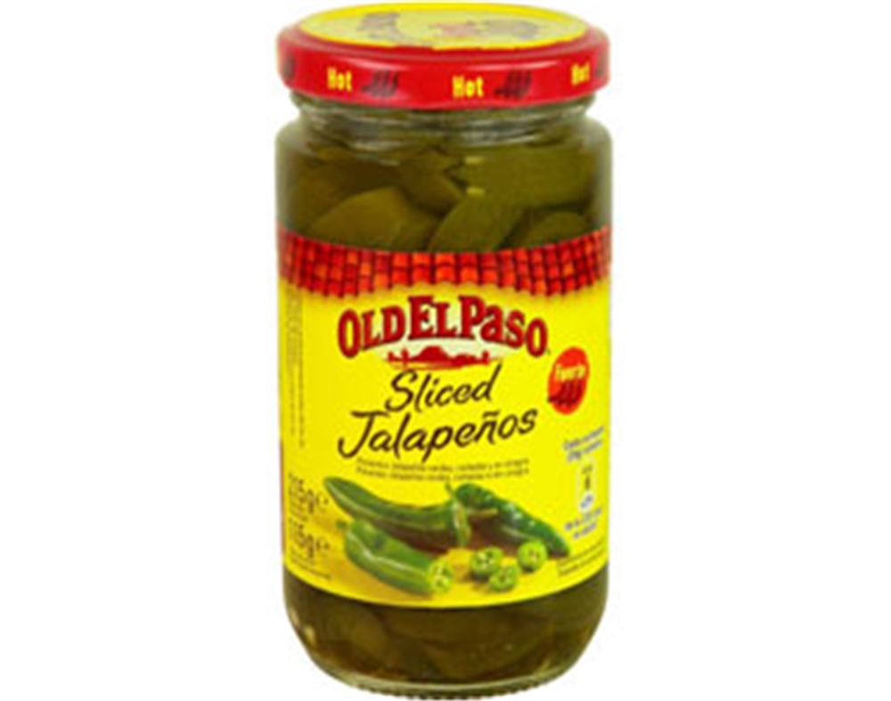 Jalapeno Old El Paso Cortado Pimenta Verde 215g Old El Paso