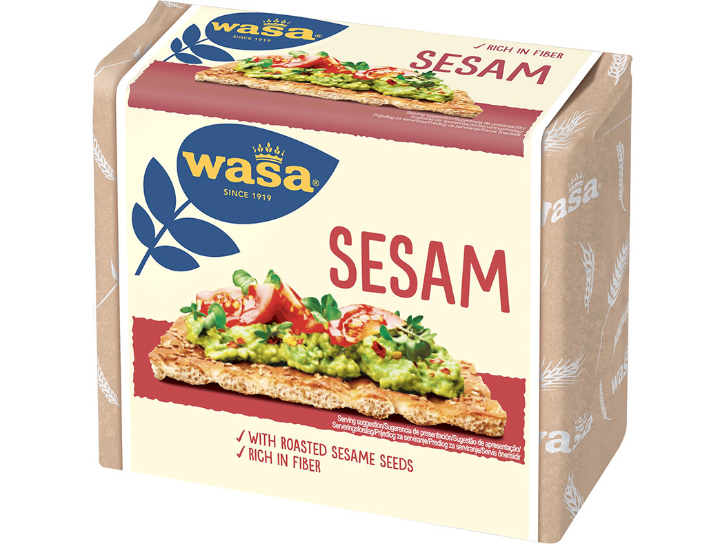 Pão Wasa Crocante Sésamo 200g Wasa