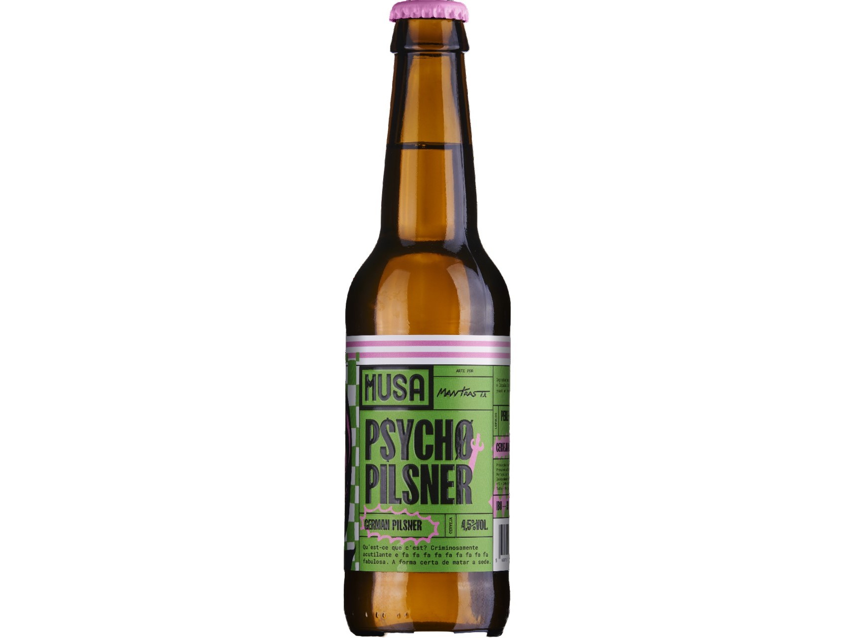 Cerveja musa psycho pilsner 0.33l