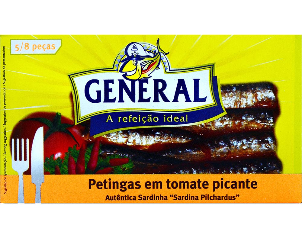 Petinga General Em Tomate Picante 90g General