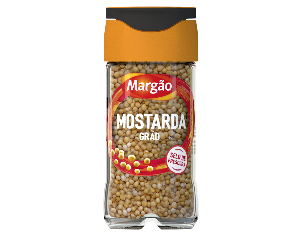 Mostarda Margão Grão Frasco 48g Margão
