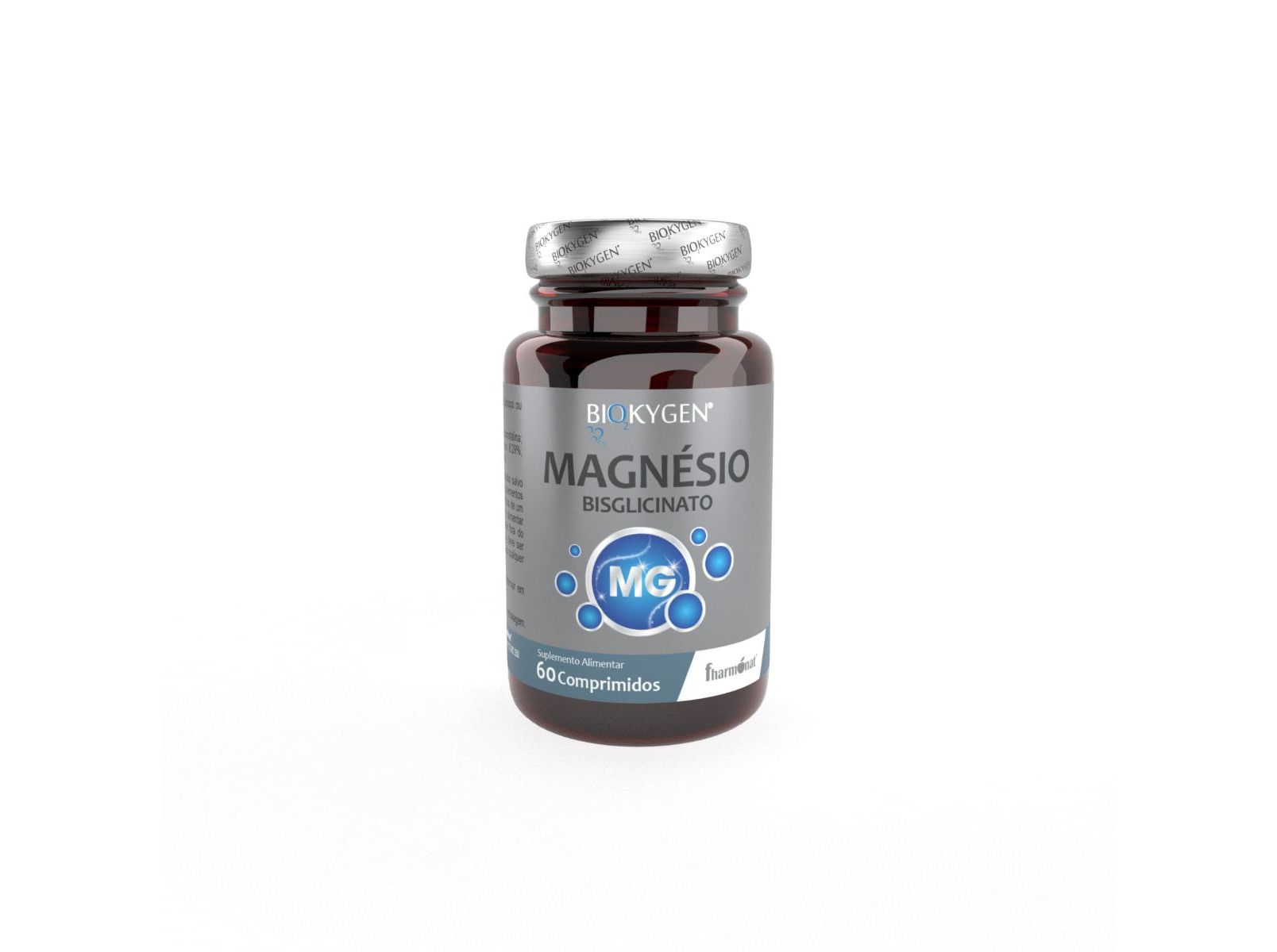 Suplemento Biokygen Bisciglinato Magnésio 60comp Biokygen