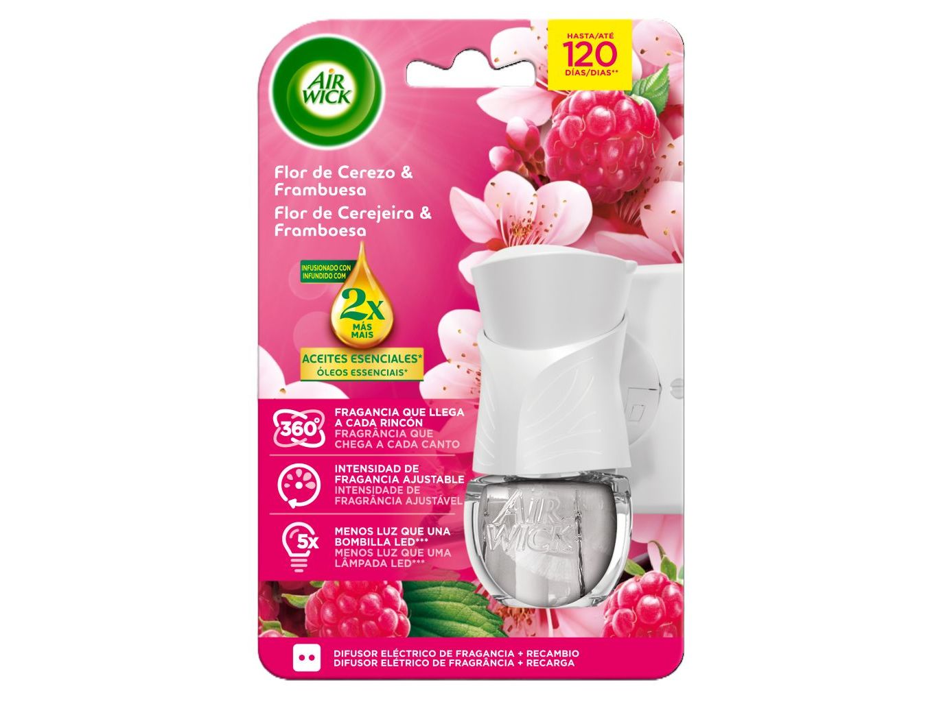 Ambientador elétrico airwick flor de cerejeira apa 1un