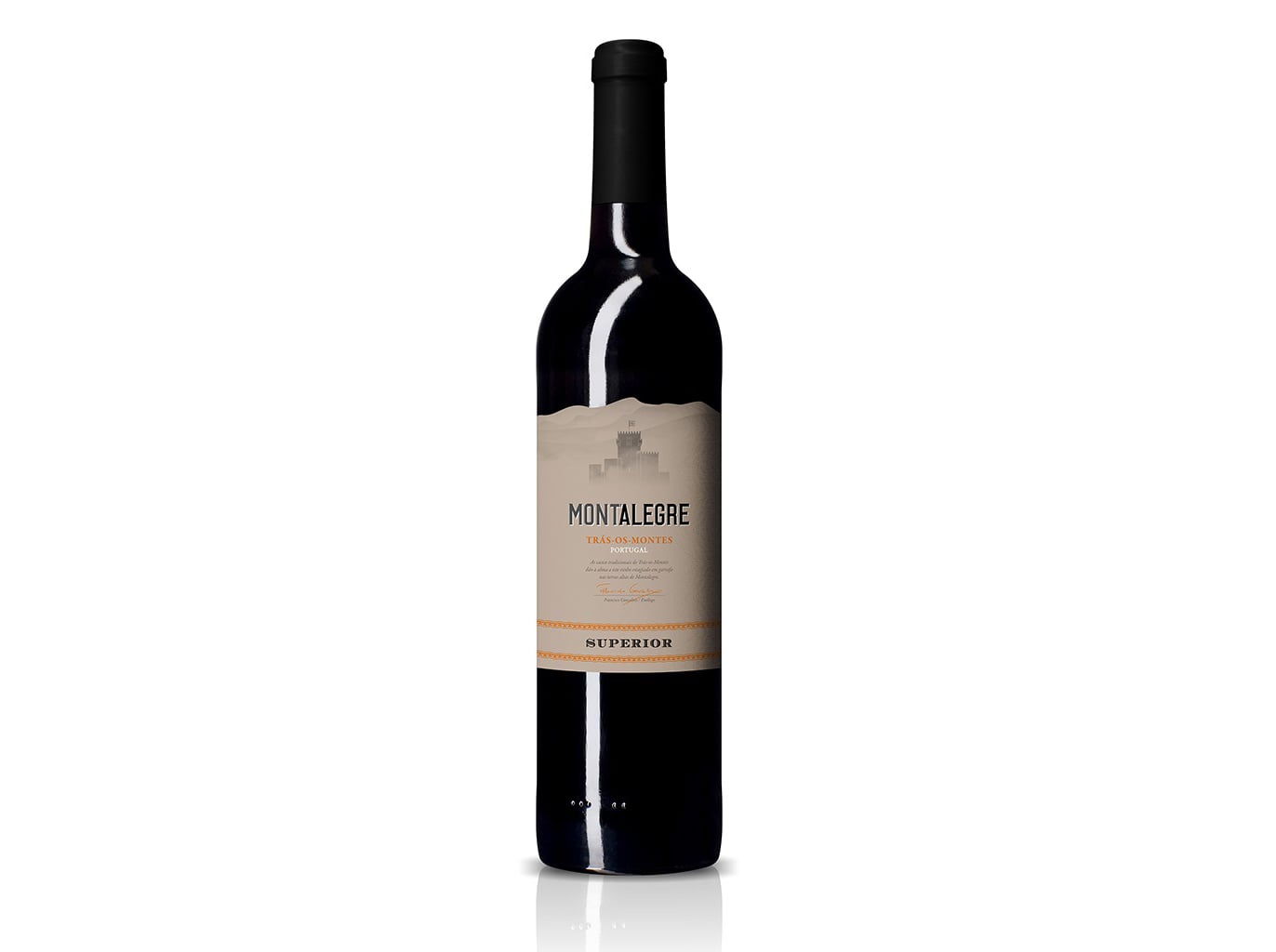 Vinho Tinto Mont'alegre Superior Trás Os Montes 0.75l Mont'alegre