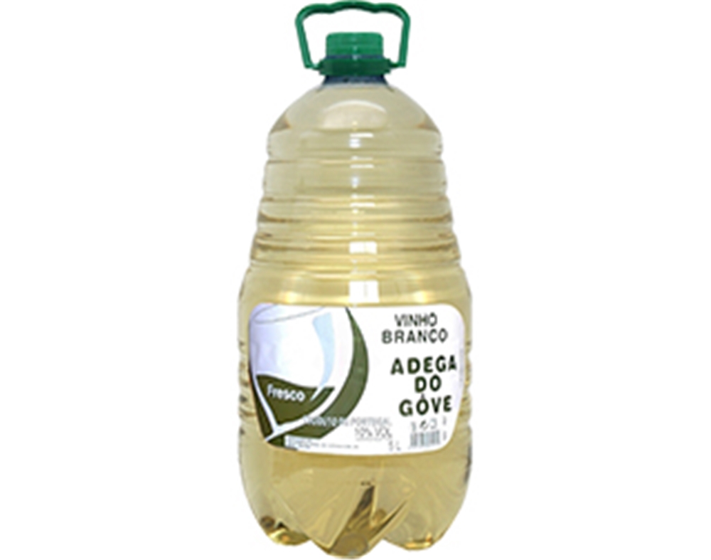 Vinho Branco Adega Do Gove Frutado Pet 5l Adega Do Gove