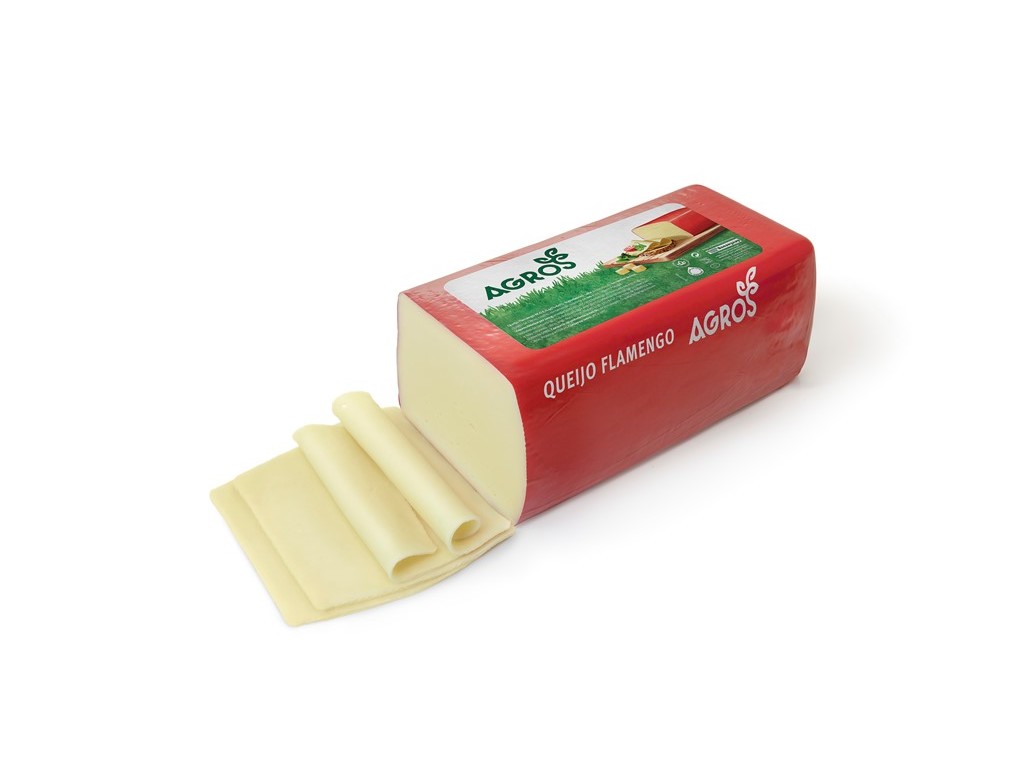 Queijo flamengo barra agros kg