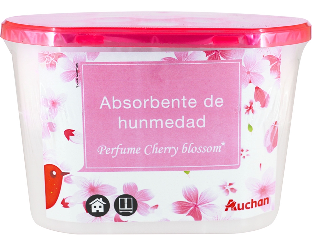 Absorvente de humidade auchan flor cerejeira 250g