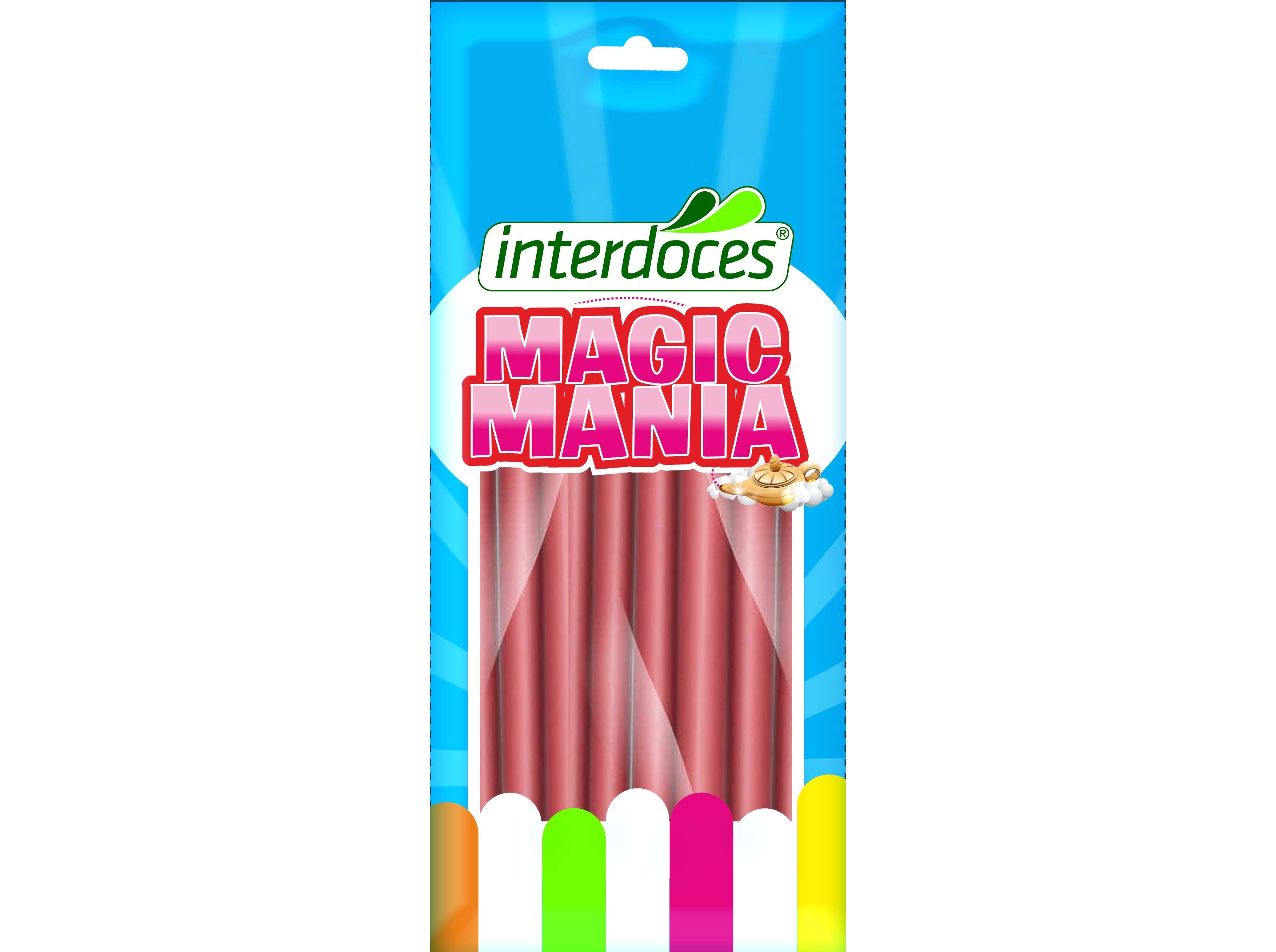 Gomas Interdoces Tubo Mágico Morango 100g Interdoces