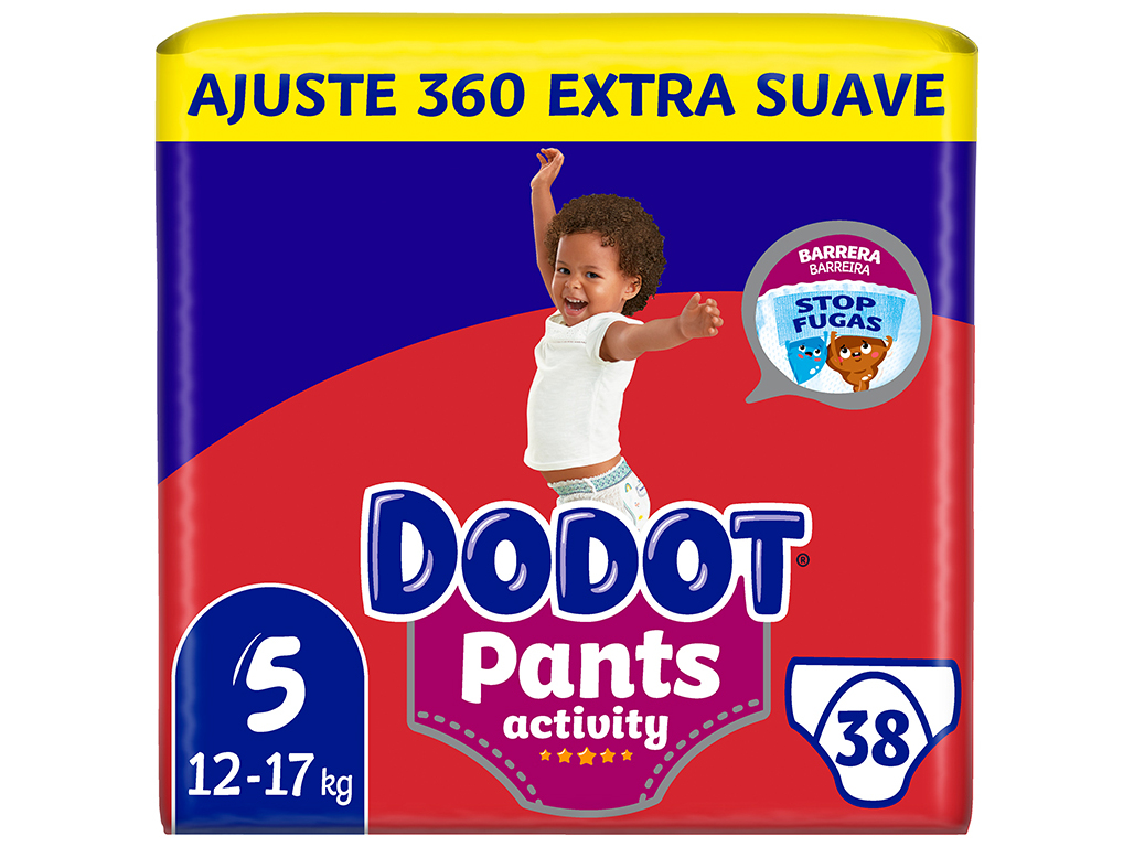 PANTS ACTIVITY EXTRA TALLA 5 40 UNIDADES