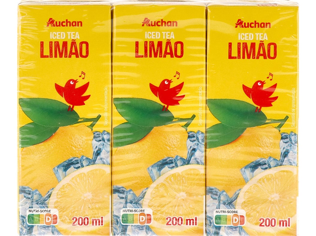 Ice Tea Auchan Limão 6x200ml Auchan