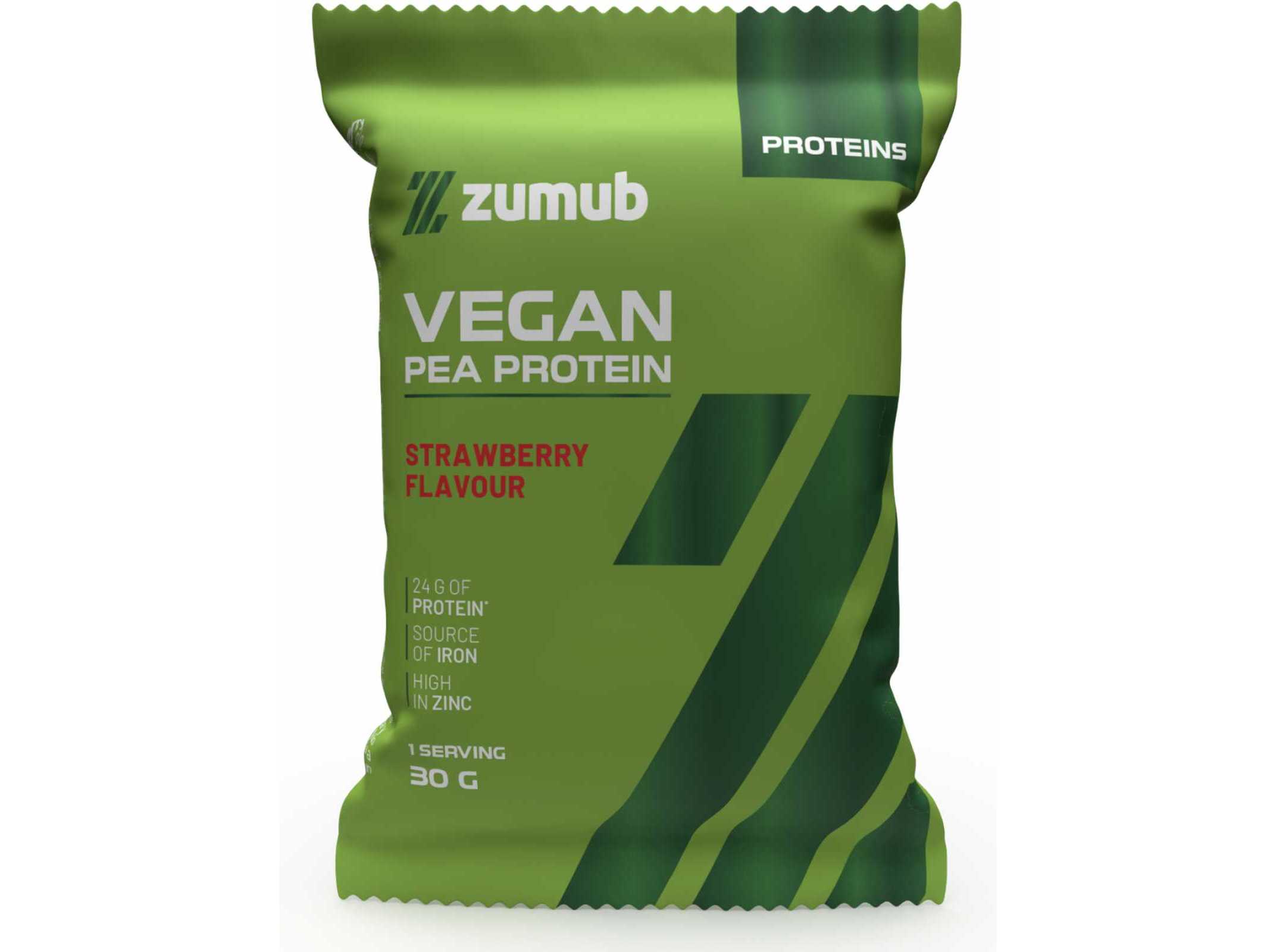 Proteina vegan zumub morango 30g