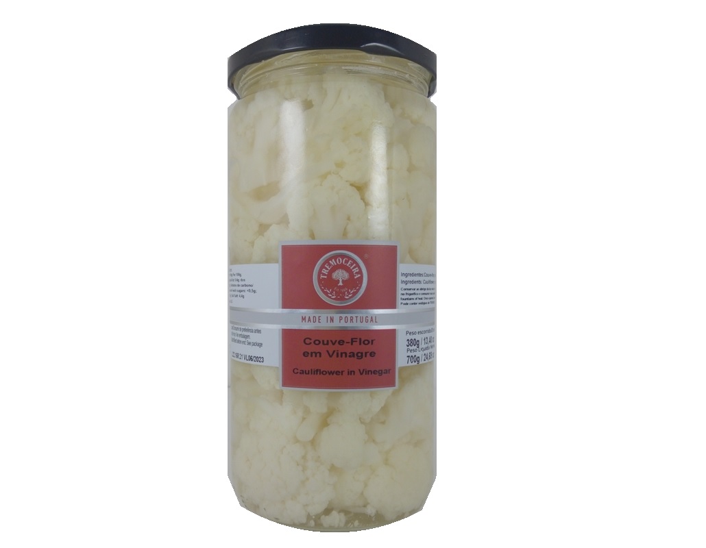 Couve-flor vinagre tremoceira 700(380)g
