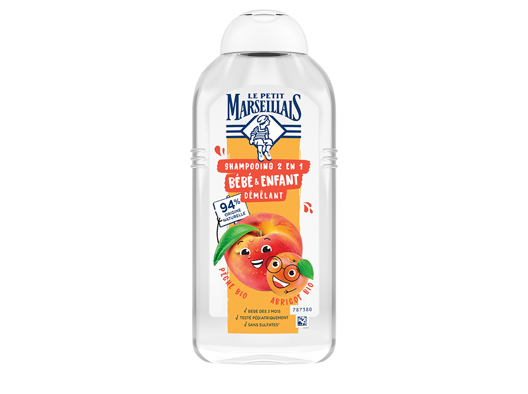 Champô criança le petit marseillais alperce 2 em 1 300 ml