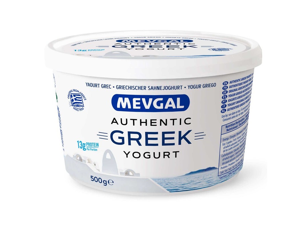 Iogurte Mevgal Grego Natural 10% Meio Gordo 500g Mevgal