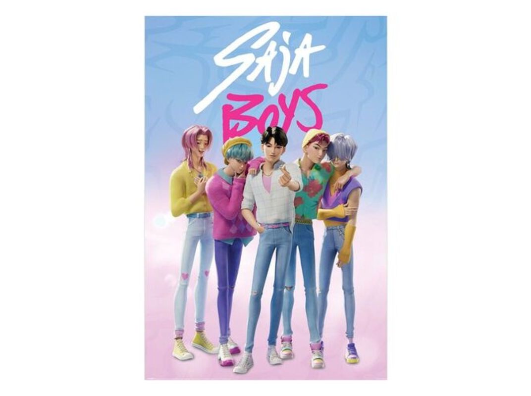 Poster K-pop Demon Hunters Idol