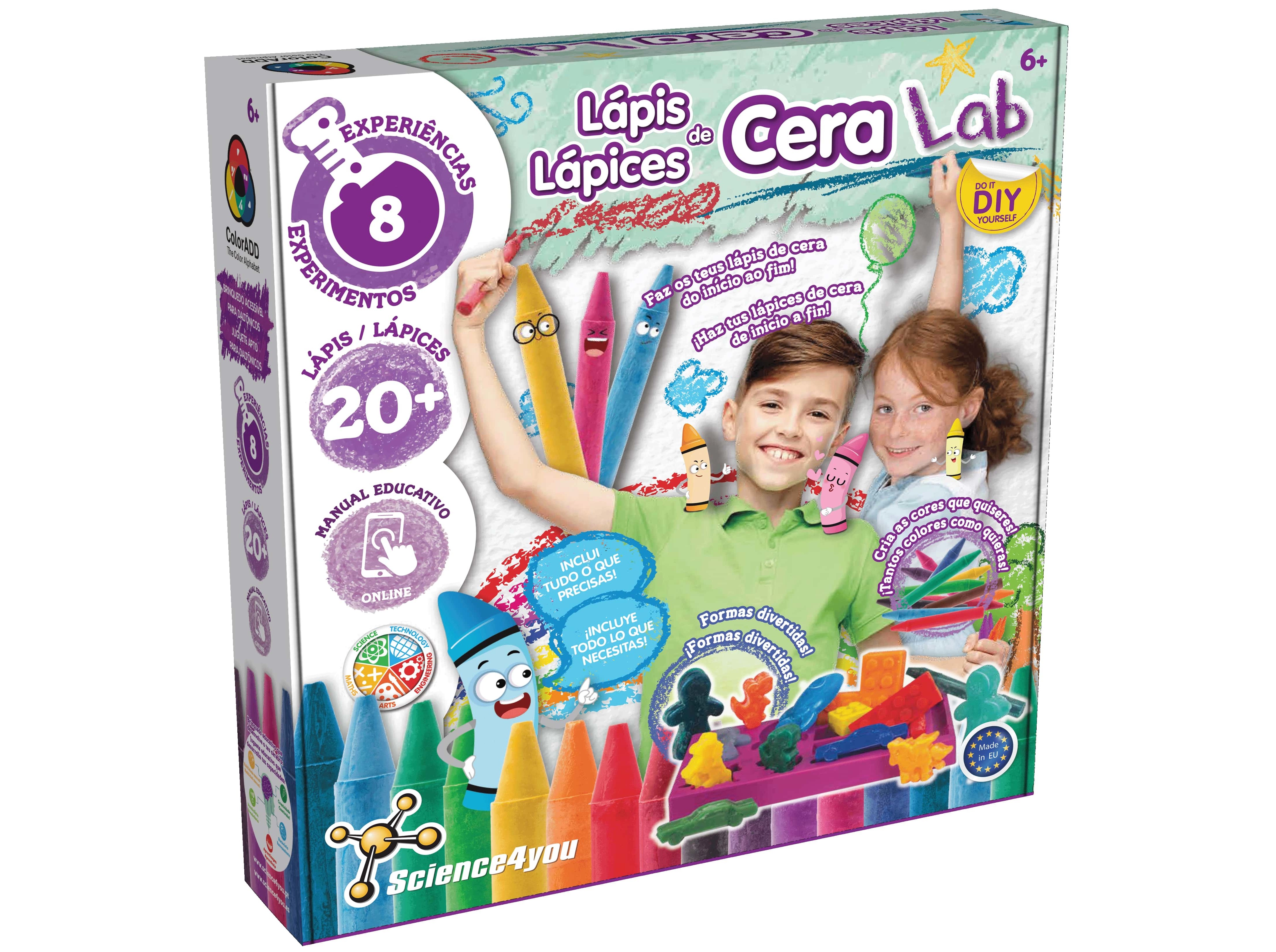 Fábrica De Lápis Science4you De Cera