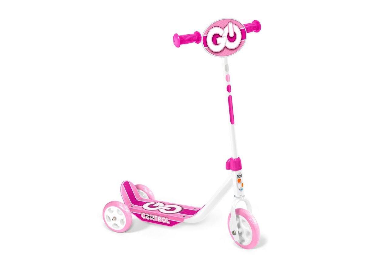 Trotinete 3 Rodas Skids Control Rosa