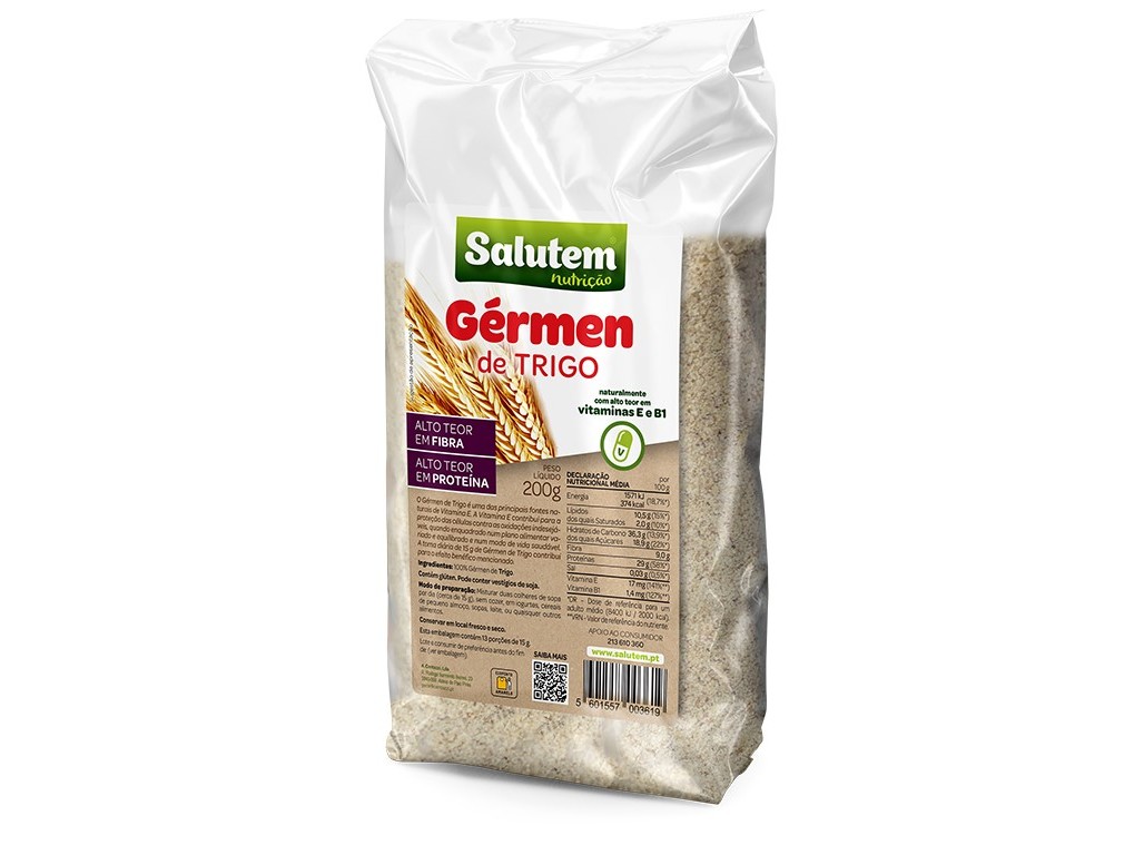 Gérmen Salutem Trigo Natural 200g Salutem