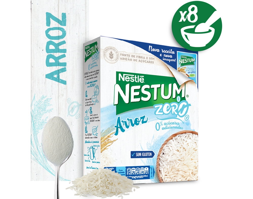Flocos nestum zero arroz 250g