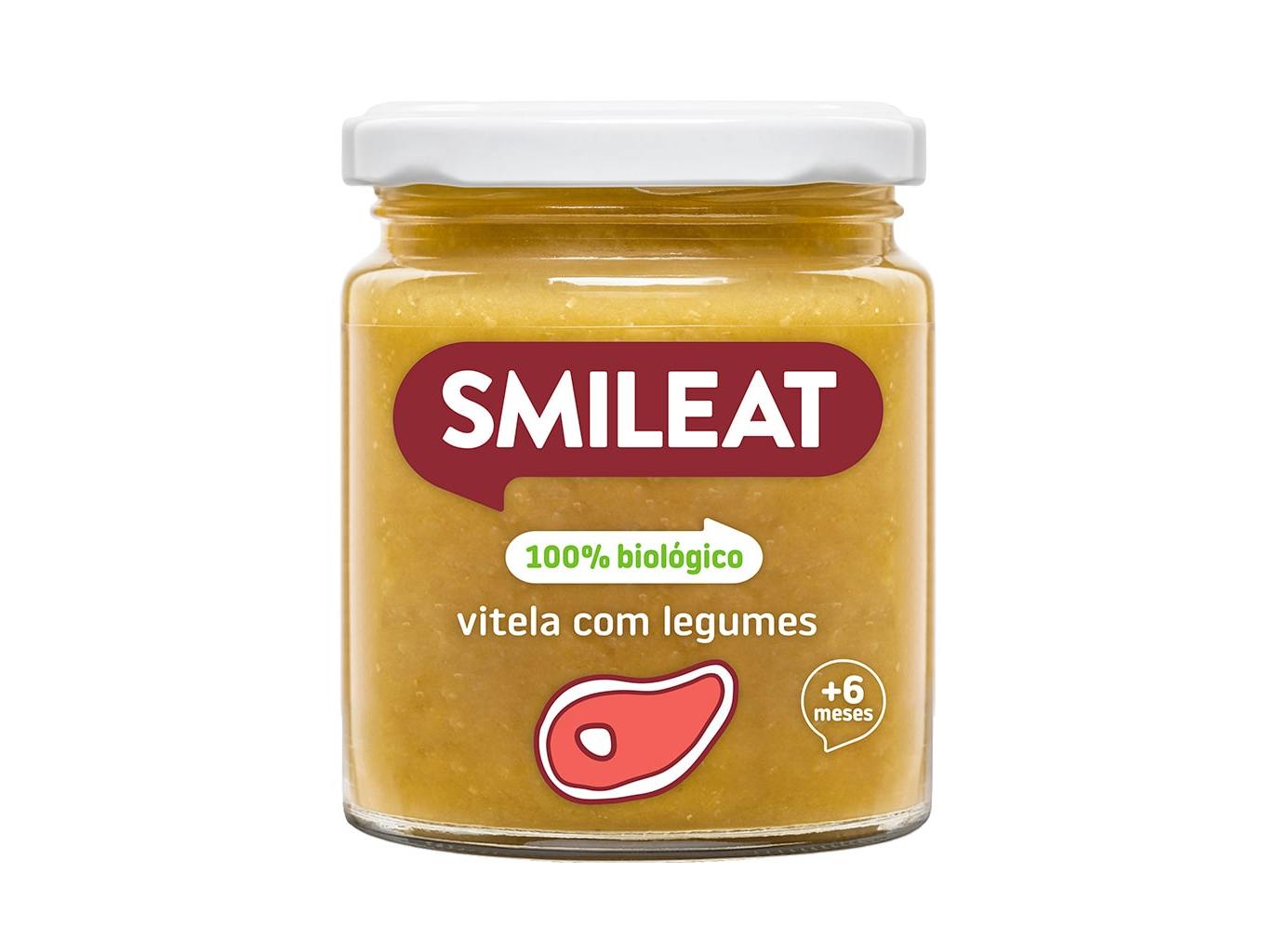 Refeições smileat bio vitela legumes 230gr