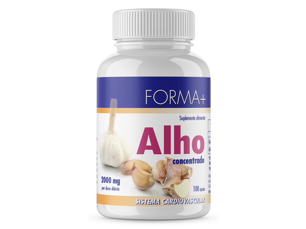 Suplemento Forma+ Alho Concentrado 100 Caps Forma+