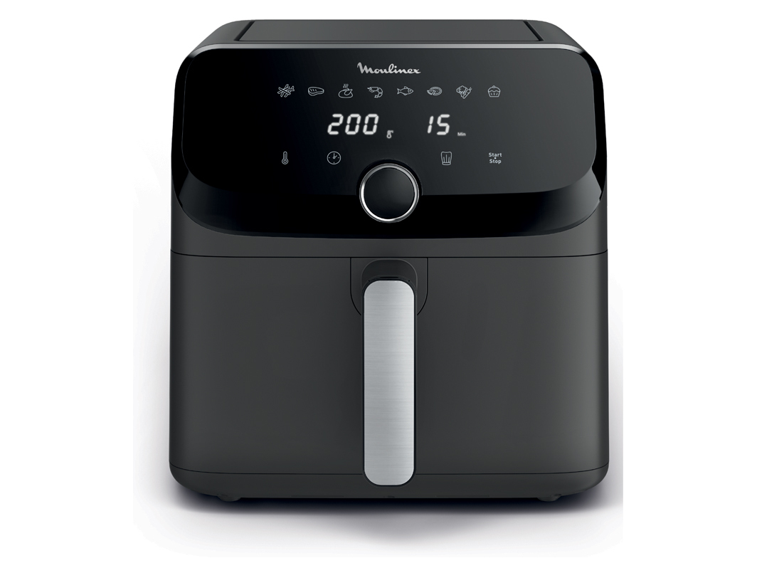 Fritadeira sem óleo air fryer moulinex easy fry mega ez855hf0 7.5l