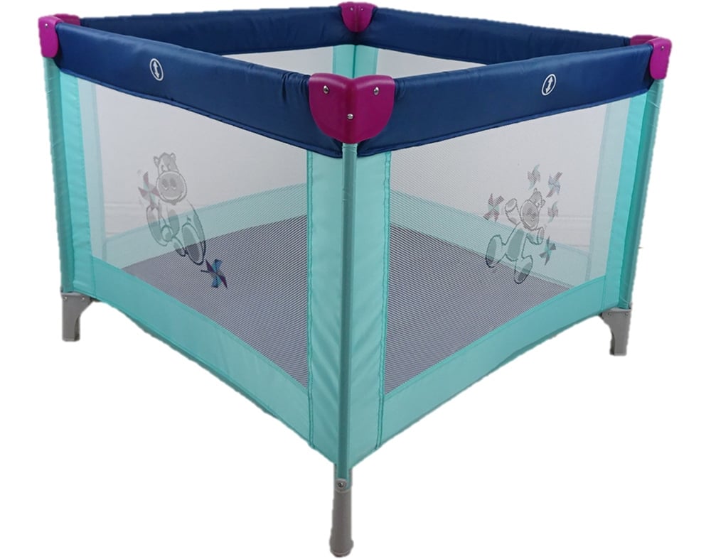 Parque Infantil Quadrado Auchan Baby Azul | Auchan