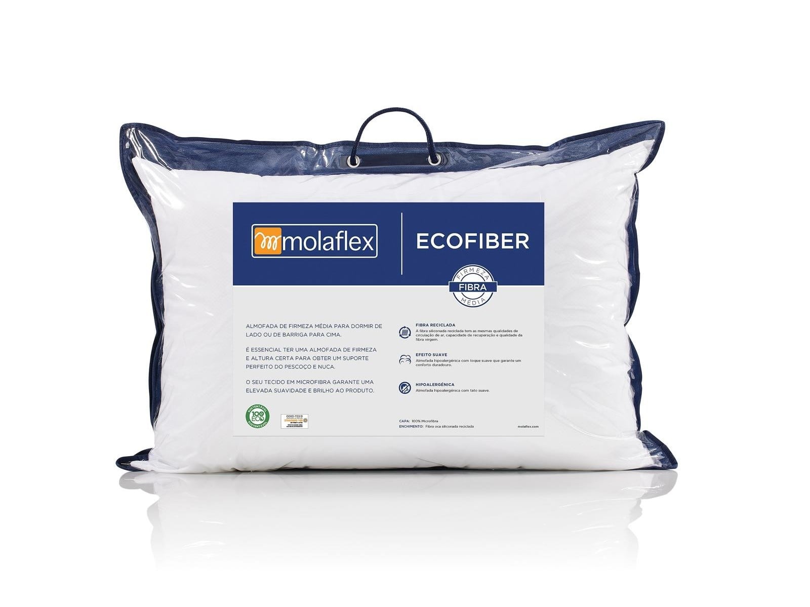 Almofada molaflex ecofiber 60x45
