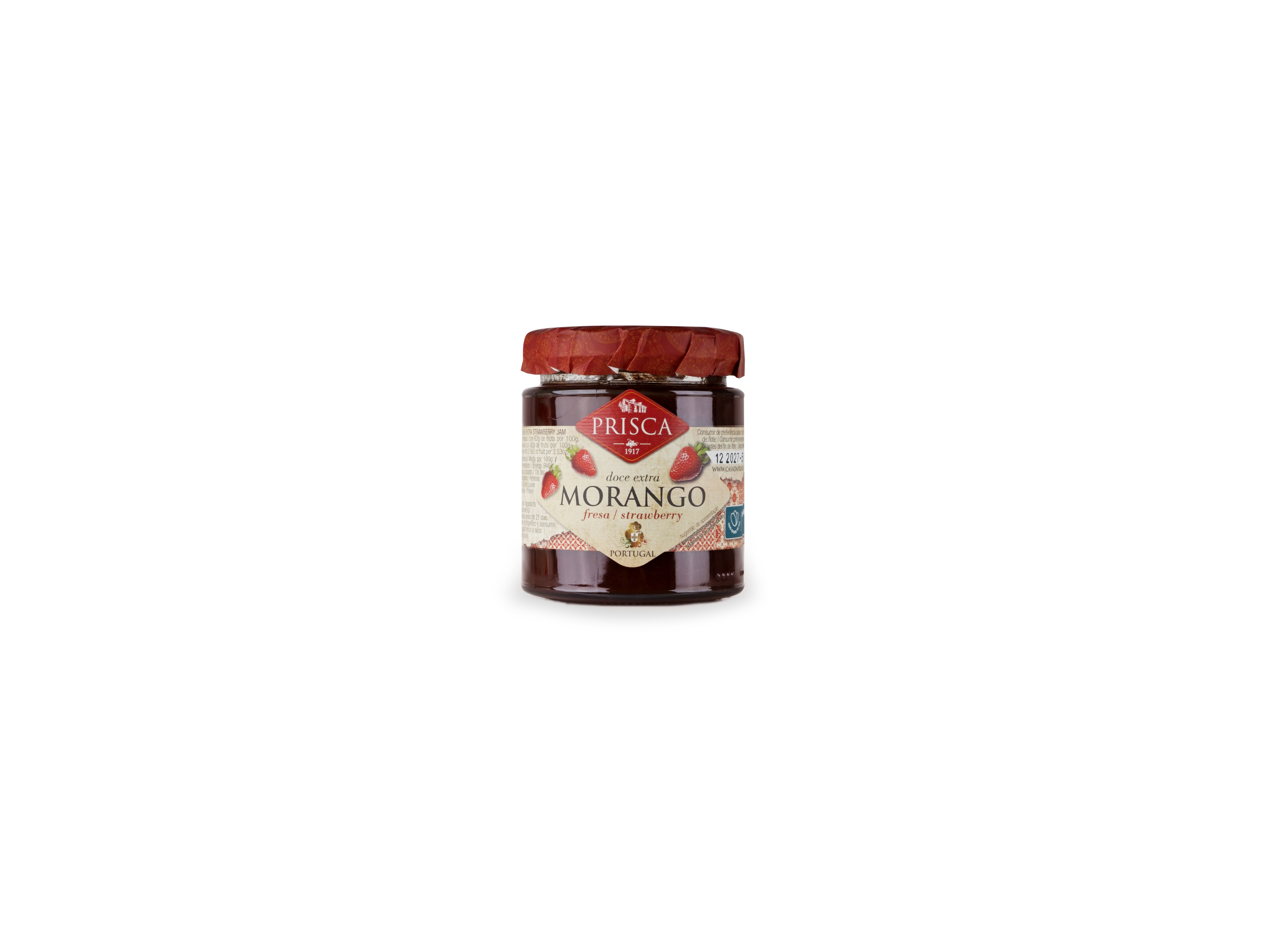 Doce casa da prisca morango 250g