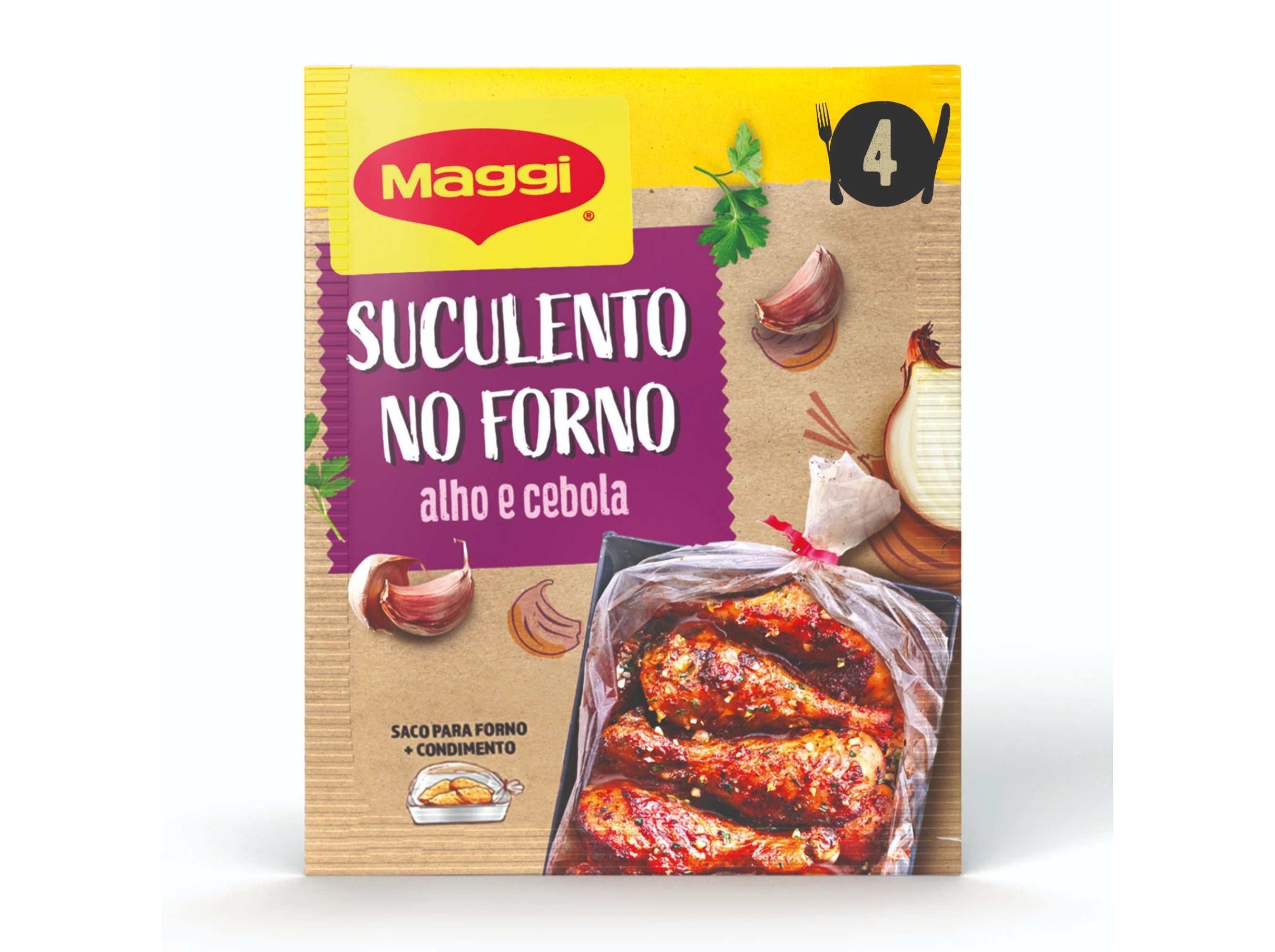 Especiarias Maggi Suculento No Forno Alho 30g Maggi