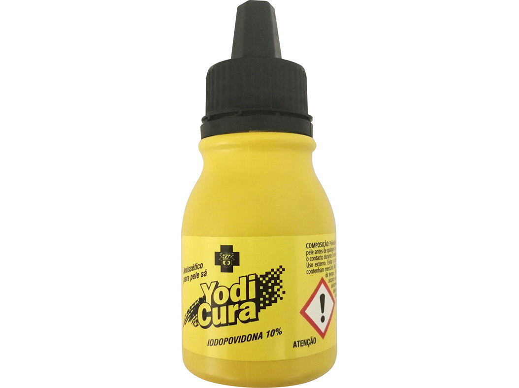 Solução Dermica Yodicura Iodopovidona 10% 50ml