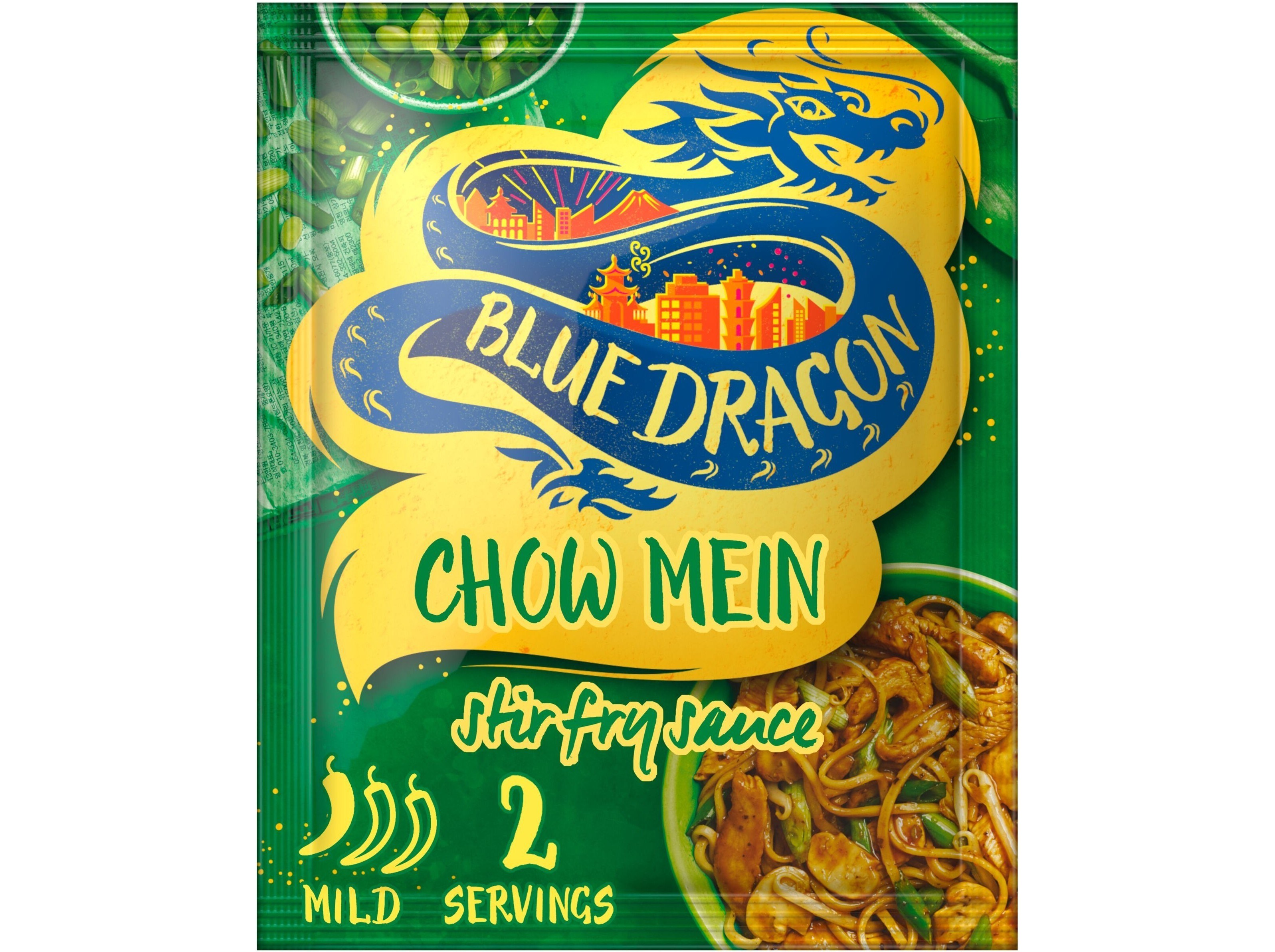 Molho Blue Dragon Chow Mein 120g Blue Dragon
