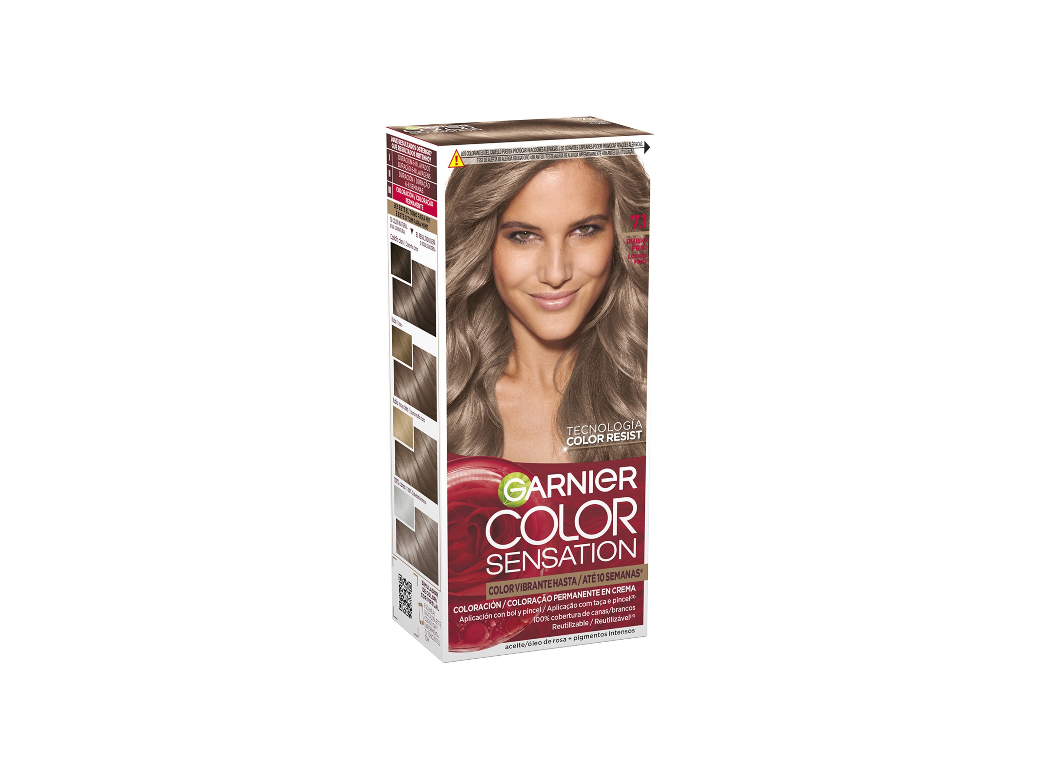 Coloração color sensation 7.1 louro frio