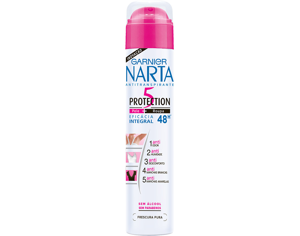 Deo narta spray protection 5 femme 200ml