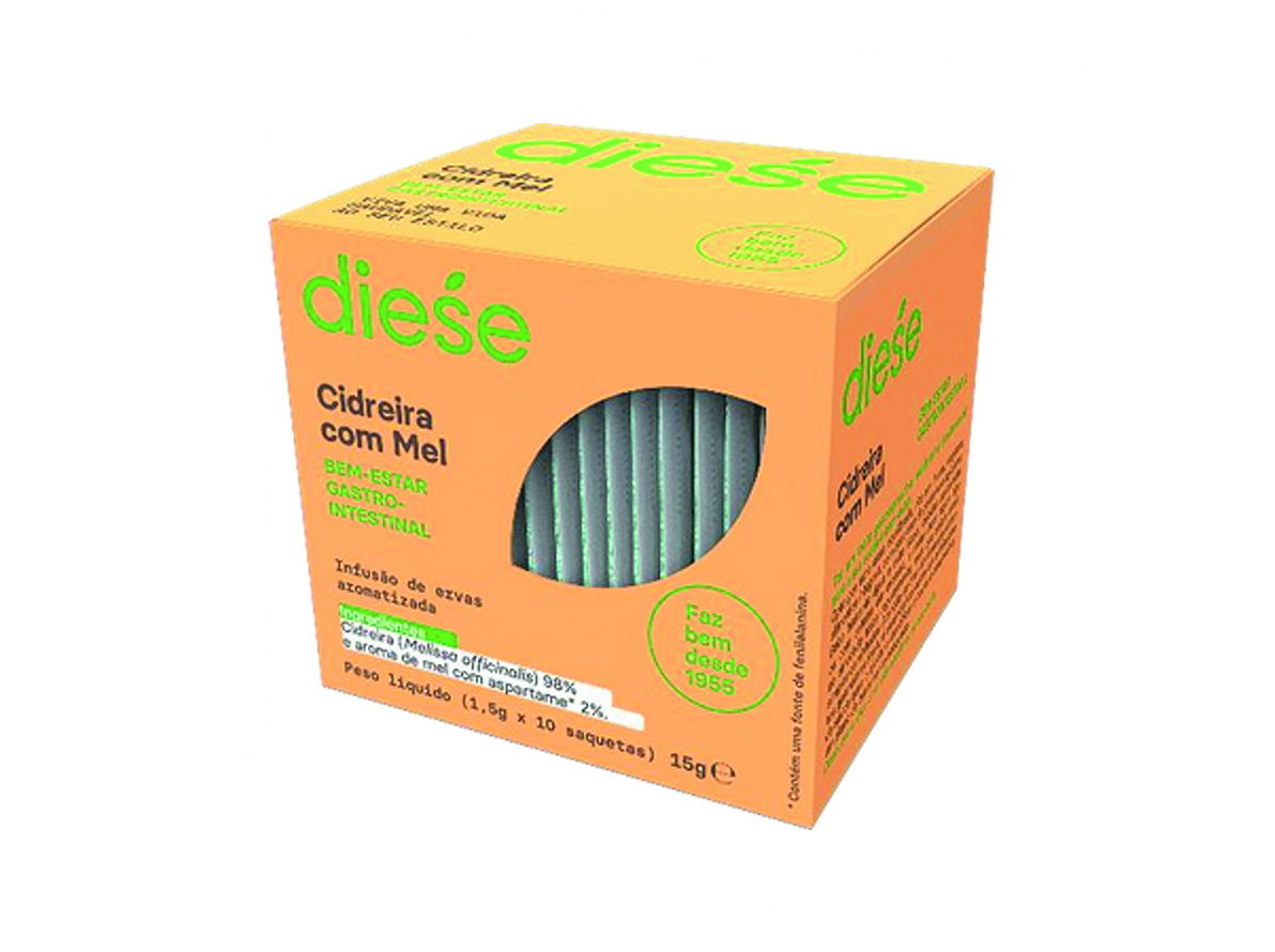 Chá Plantas E Ervas Diese Cidereira Com Mel 15g Diese