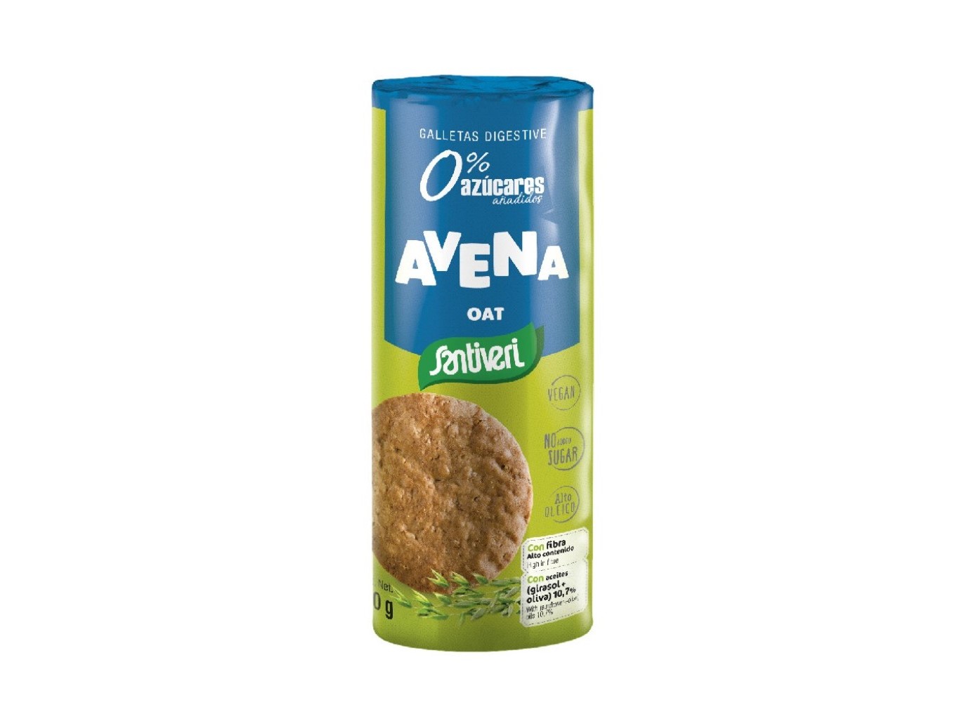 Bolachas Santiveri Digestivas Aveia 190g Santiveri