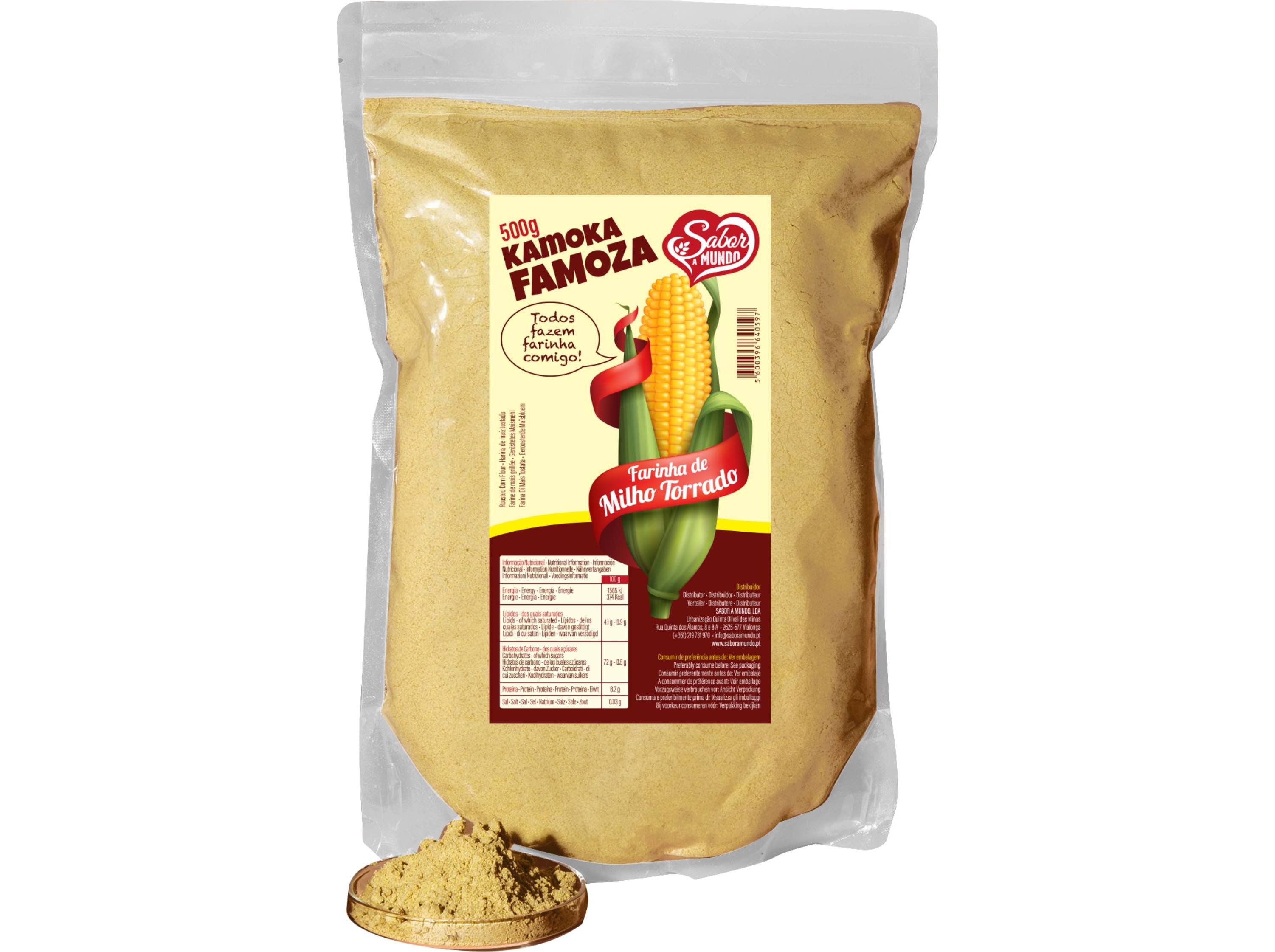 Farinha Afg Kamoca Famoza 500g Sabor A Mundo