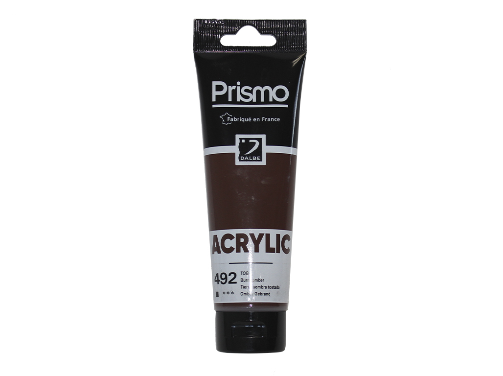 Tinta Acrilica Prismo Terra Sombra Queimada 120ml