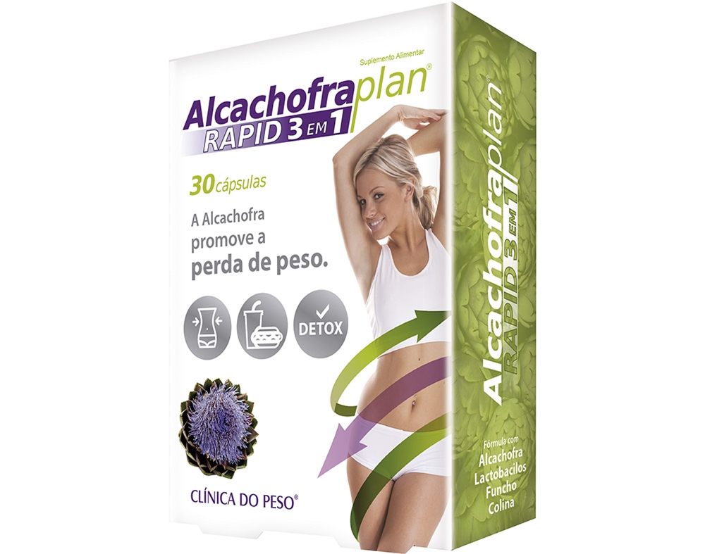Suplemento Alcachofra Plan Rapid 30 Capsulas Alcachofra