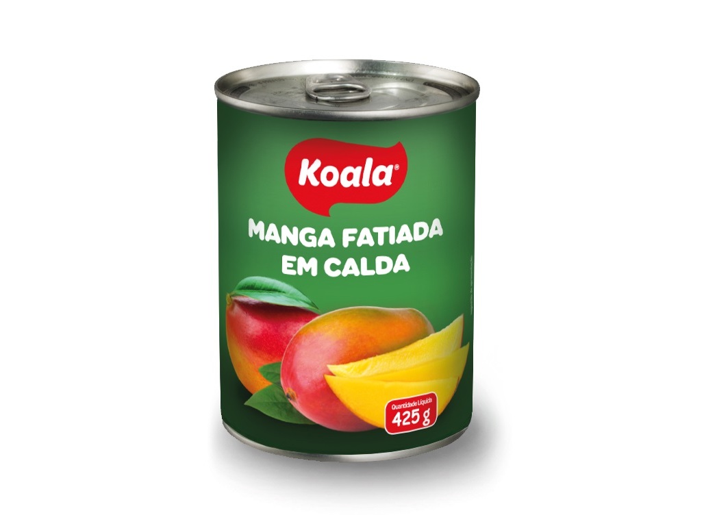 Manga Fatiada Koala Em Calda 450 G