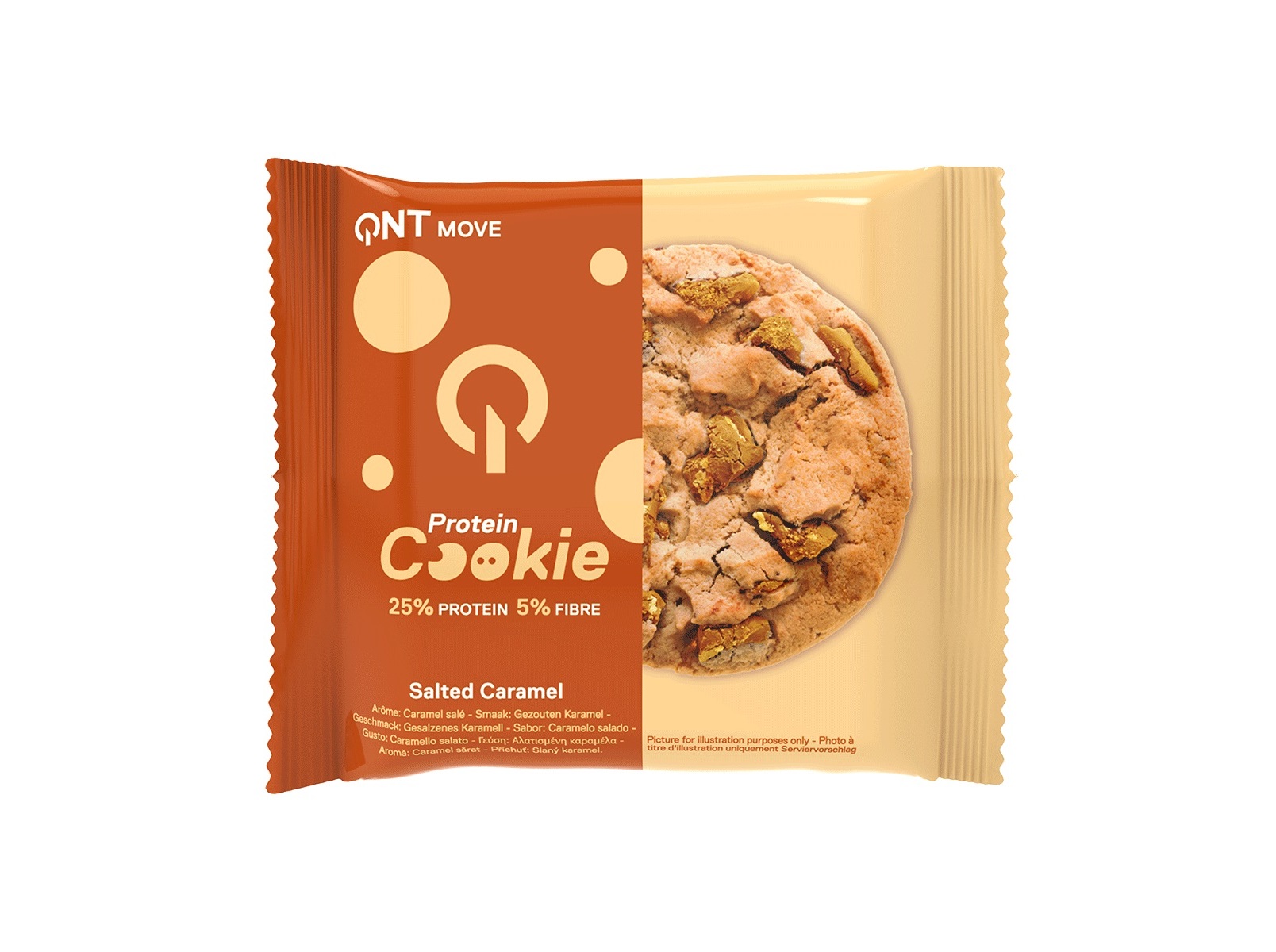 Bolacha proteica qnt caramel 60g