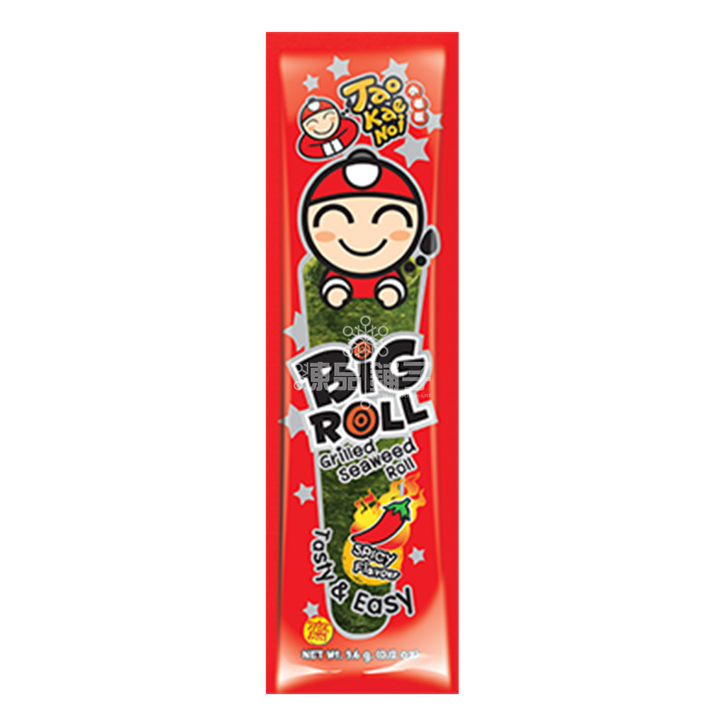 Rola Alga Grelhada Taokaenoi Picante 3g Taokaenoi