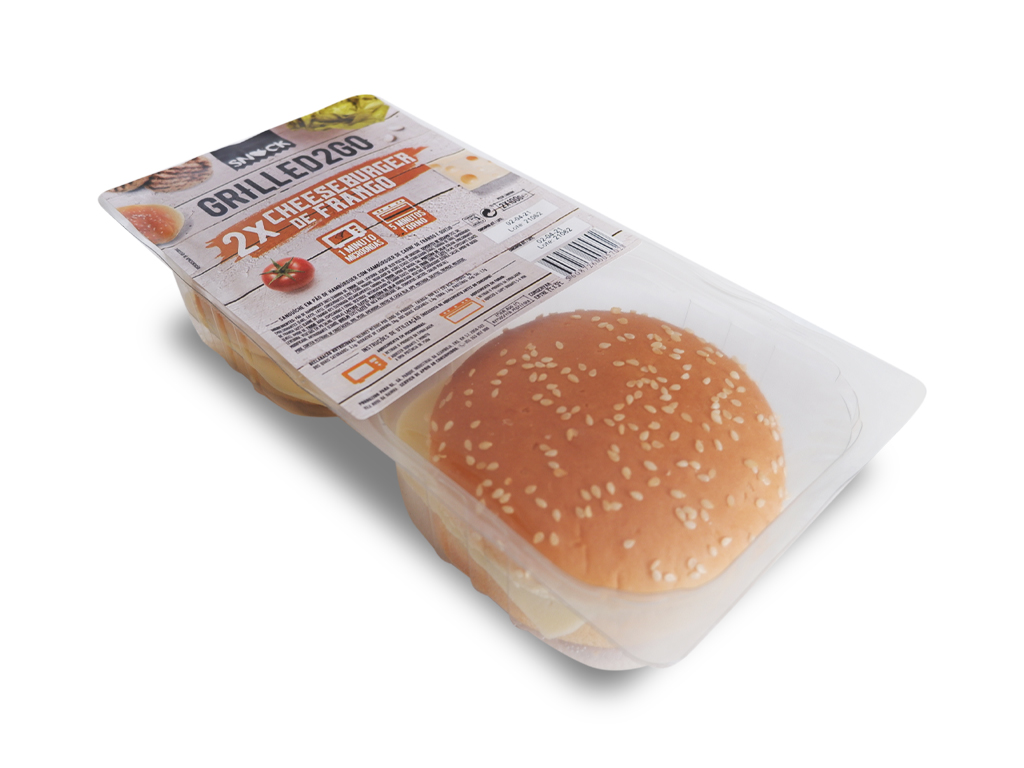 Cheeseburguer De Carne De Frango Snock 2x100g Snock