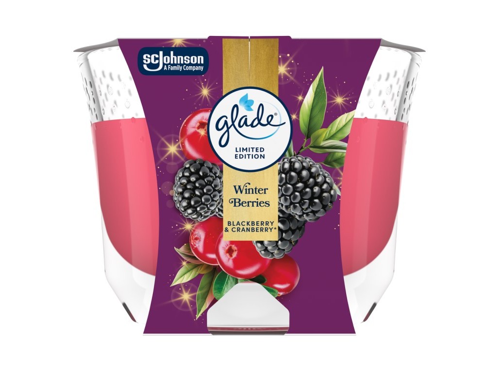 Vela ambientadora glade winter berries 1un