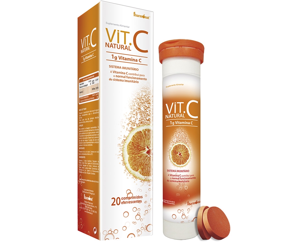 Suplemento Fharmonat Vitamina C 20un Fharmonat