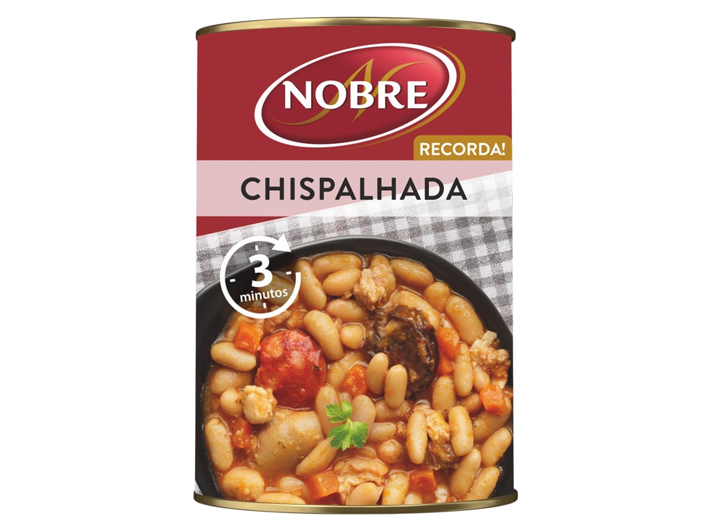 Chispalhada Nobre Com Feijão 420g Nobre